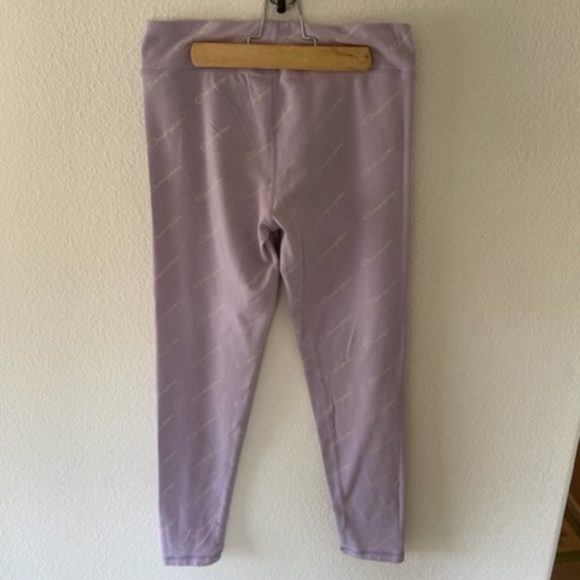 Champion | Little Girls Logo-Print Leggings | Lilac with White Logo, Size XL - Picture 4 of 6